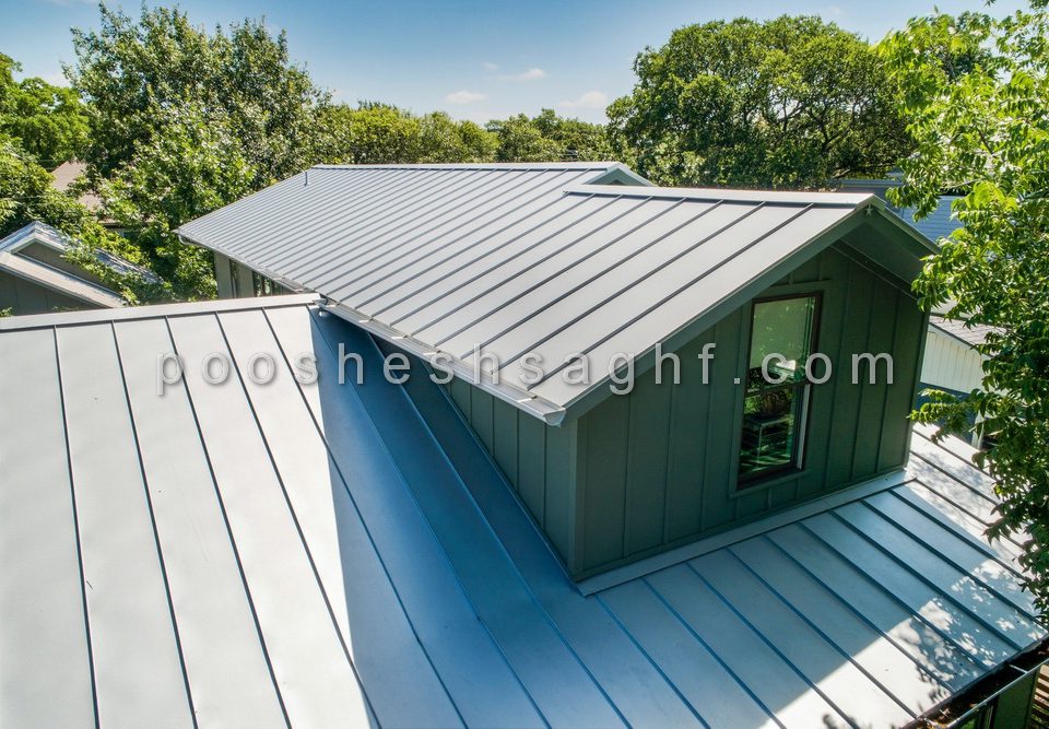 پوشش سقف فلزی